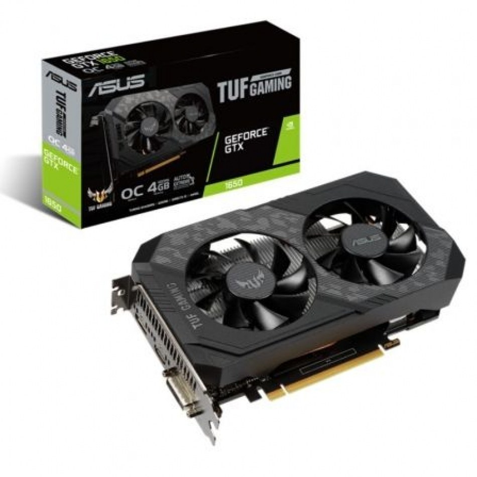 Tarjeta Gráfica Asus TUF Gaming GeForce GTX 1650 OC Edition/ 4GB GDDR6