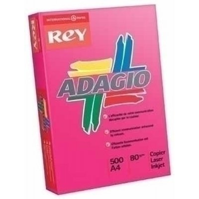 PAQUETE 500 HOJAS PAPEL A4 80GR. MALVA PALIDO ADAGIO 156223