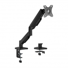 AISENS Soporte de Mesa Eco Contrapeso Giratorio e Inclinable para Monitor/TV 9KG (3 Pivotes, 1 Brazo) de 17