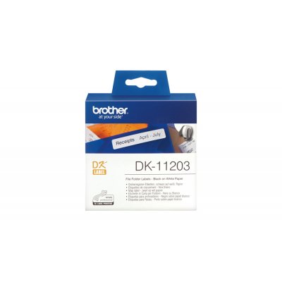 Etiquetas Precortadas Brother DK11203/ 300 unidades