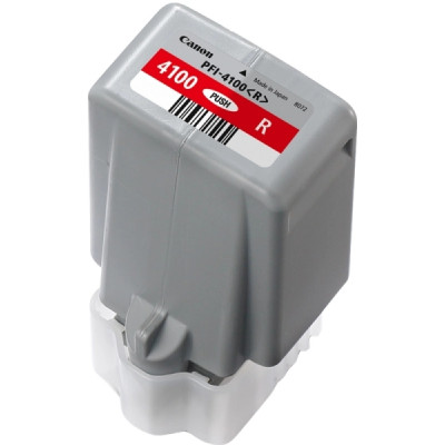 Canon PFI4100 Rojo Cartucho de Tinta Original - PFI4100R/6785C001