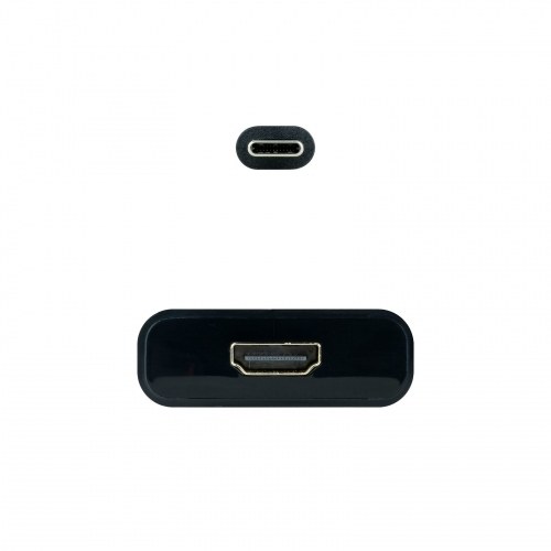 Nanocable Conversor USB-C a HDMI 4K, USB-C/M-HDMI/H, Negro, 15 c