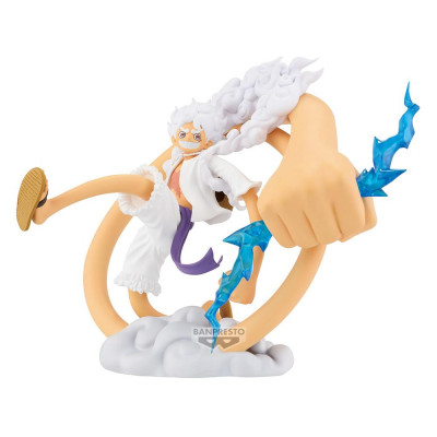 Figura banpresto one piece theorama soul monkey d.luffy gear5 18cm