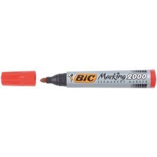 BIC 8209133 marcador permanente Punta redonda Rojo 1 pieza(s)