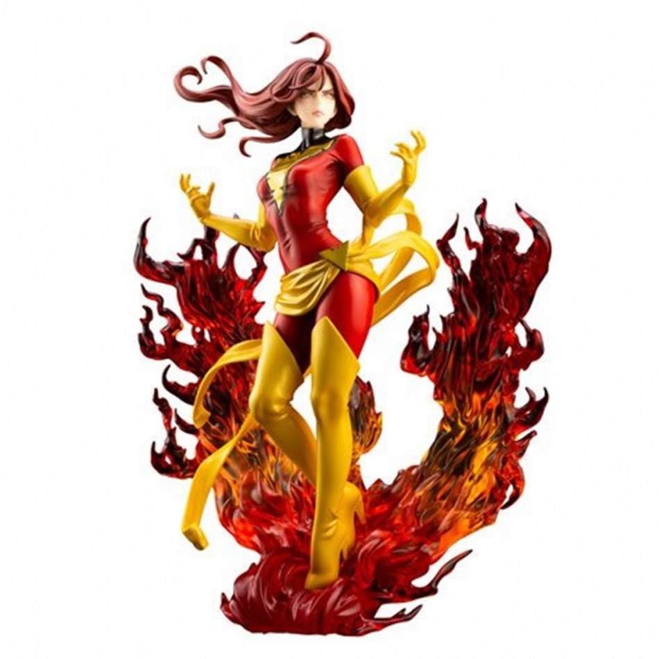 Figura kotobukiya marvel bishoujo estatua pvc dark phoenix rebirth 23 cm