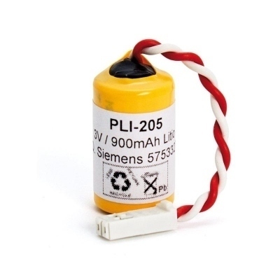 Pila Litio CR14250 3Vdc 900mAh con Conector PLC-575332TA