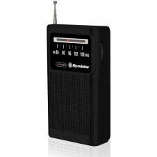 Roadstar TRA-1230 Radio Fm Mono Potátil Negro