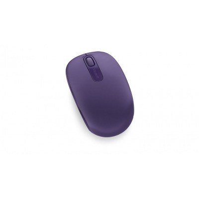 RATON MICROSOFT MOVIL 1850 INALAMBRICO USB PURPURA 3 BOTONES