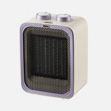 Termoventilador Ceram.jaya 2000w Beis/lila Termost Reg.2pot 3fun Sist.seguridad,antivuelco 20x15x10cm