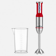 Batidora De Mano Princesa 1500w Dc Acero/rojo 2vel C/vaso Brazo.ac.inox.desmont.y Ergon.39,5x7,5x7,5cm