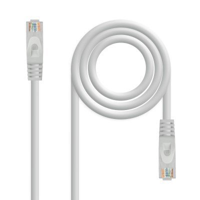Nanocable Cable de red RJ45 LSZH Cat.6A UTP AWG24, Gris, 50 CM