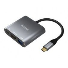 Adaptador Aisens Usb-c A Usb-a/hdmi/usb Pd