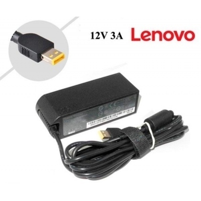 Cargador para portátil / Tablet original Lenovo 36W 12v 3a Rectangular 7.5 x 1.0mm / ACO-016