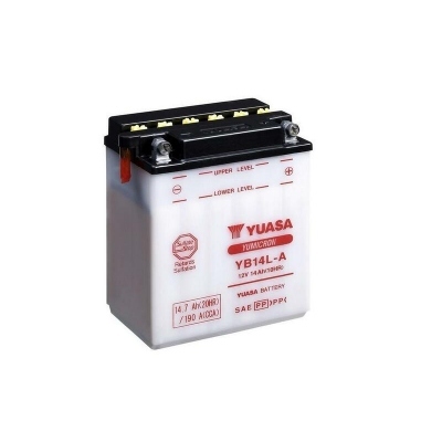 Yuasa battery YB14L-A Dry charged (sin electrolito) YB14L-A