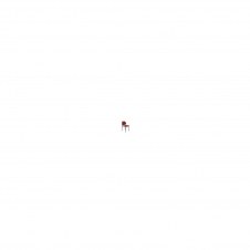 SILLA FIJA VILLALGORDO CHASIS NEGRO SIMILPIEL ROJO 27NSPGRA