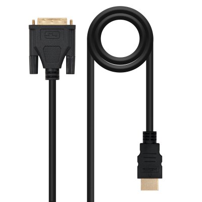 Nanocable CABLE DVI A HDMI, DVI18+1/M-HDMI A/M, 1.8 M