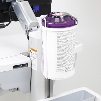 97-828 accesorio de carrito para portátil y ordenador Blanco Soporte