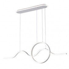 Colgante Year Blanco 177w 3000-4000-6000k 15756lm C/luz Ambiente Remoto Y Reg.intensidad Regx120x15cm