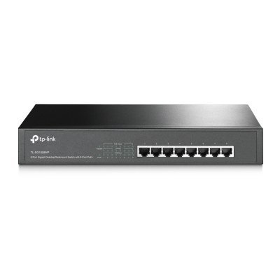 Switch 8 puertos tp - link tl - sg1008mp 10 - 100 - 1000 poe+