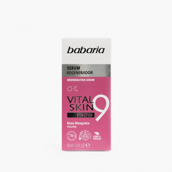 Babaria Serum Vital Skin 9 Efectos Rosa Mosqueta 50ML