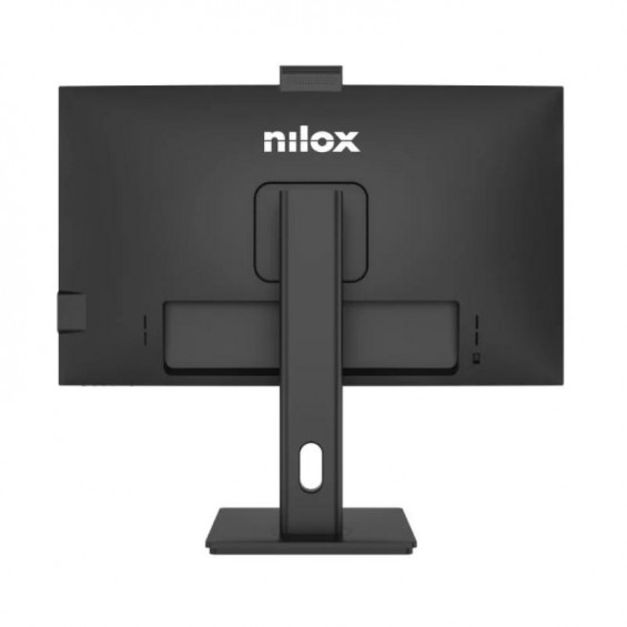 Monitor Nilox NXM24RWEB02B, 23,8 pulgadas, Full HD, IPS, 120 Hz, 4 ms, altura regulable, webcam, altavoces, HDMI, DisplayPort, VGA - imagen 4