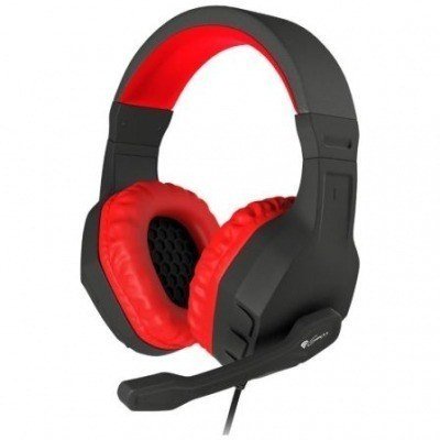 Auriculares Gaming con Micrófono Génesis Argón 200/ Jack 3.5/ Rojos