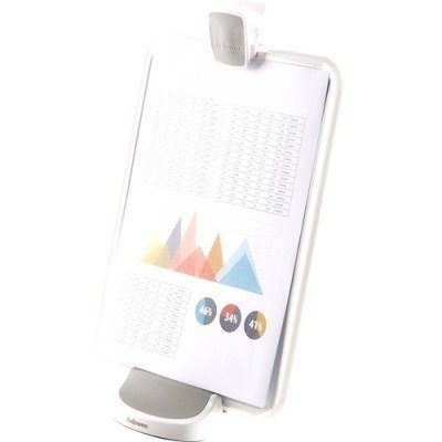 Fellowes I-Spire Series Atril Multiuso 5 en 1 - Base Solida - Uso para Pizarra blanca, Tablero magnético, Soporte para Tableta, Portapapeles