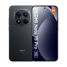 SMARTPHONE XIAOMI REDMI NOTE 15 PRO 6.83 8GB/512GB/200MP/NFC/5G BLACK