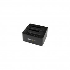 StarTech.com Base USB 3.0 y eSATA Copiadora de Unidades de Disco SATA - Clonador Autónomo SATA de 6Gbps para Copiado de Alta Velocidad - Negro