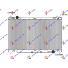 RADIATOR 2.0 VVTI PETROL AUTOMATIC (722x400) (NRF)