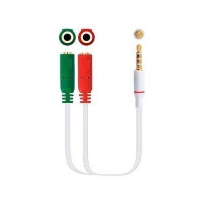 CABLE AUDIO 1XJACK-3.5 A 2XJACK-3.5 0.2M NANOCABLE