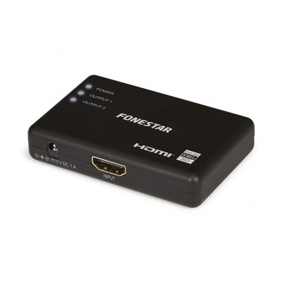 Distribuidor Splitter HDMI de 2Salidas 1080p