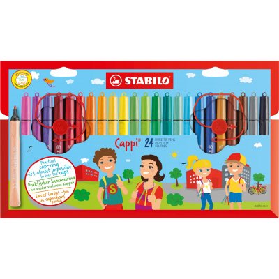 Cappi rotulador Medio Multicolor 24 pieza(s)
