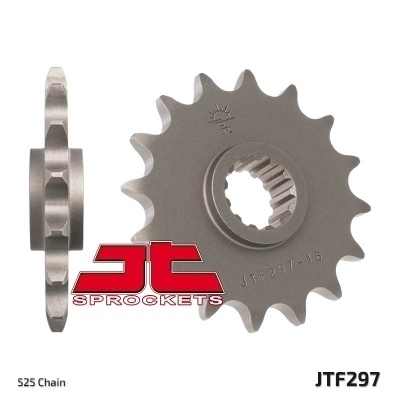 Piñón JT SPROCKETS acero estándar 297 - Paso 525 JTF297.15