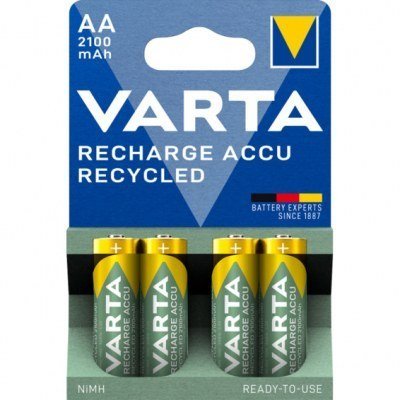 Bateria R06 AA NiMh 2100mAh 1,2V VARTA (4 unid) 56816101404