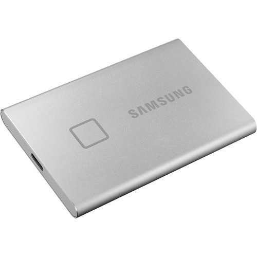 SSD EXT SAMSUNG T7 TOUCH 500GB PLATA