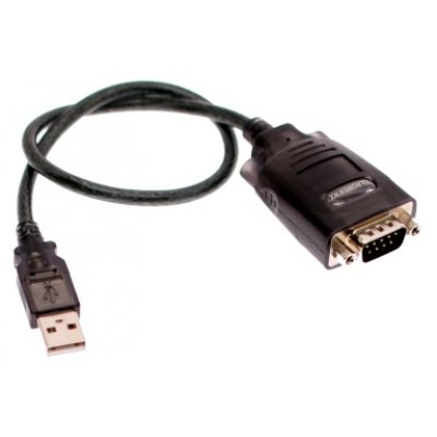 EW1116 cable de serie Negro 1,5 m USB 9 Sub-D