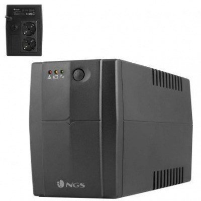 SAI Offline NGS Fortress 600 V2/ 400VA240W/ 2 Salidas/ Formato Torre