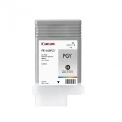 Cartucho canon pfi - 103pgy foto gris ipf5100 - ipf6100 - ipf6200