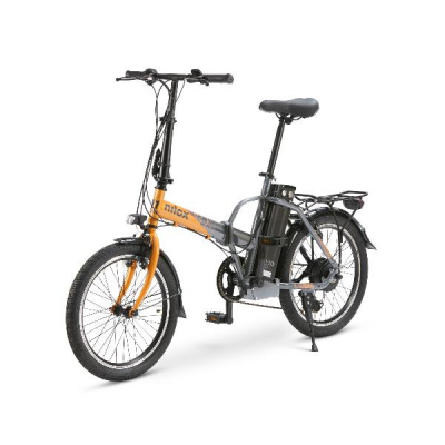 NXEBJ1PROOG bicicleta eléctrica Negro, Naranja Acero 50,8 cm (20) 23,5 kg Litio