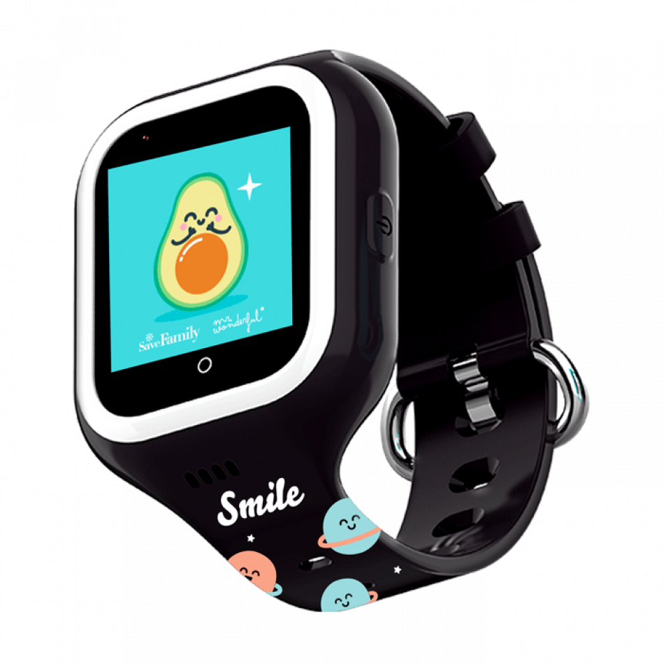 Smartwatch Savefamily Iconic Plus WONDERFULL 4G - GPS y Llamadas / Negro