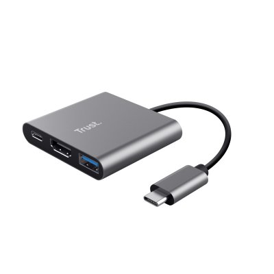 Dalyx USB 3.2 Gen 1 (3.1 Gen 1) Type-C Aluminio, Negro