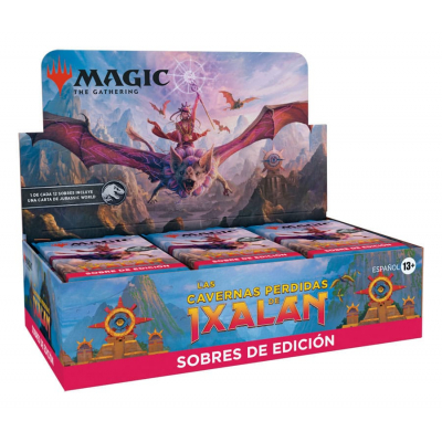 Juego de cartas magic the gathering las cavernas perdidas de ixalan sobres de edición 30 sobres español