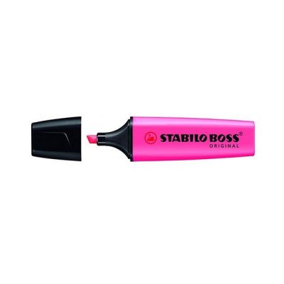 Marcador Fluorescente Stabilo Boss Original/ Rosa