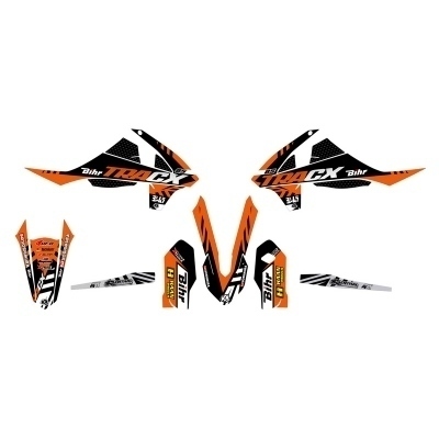 KUTVEK Tracx Graphic Kit Orange KTM SX85 5KT1757616L