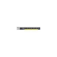 Netgear No administrado Gigabit Ethernet (10/100/1000) Energ?a sobre Ethernet (PoE) 1U Negro, Gris