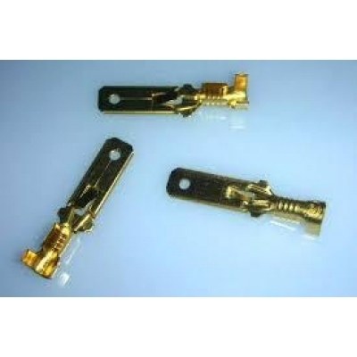 Terminales Faston Macho 5mm con Reten sin Aislar (Blister 20 uds.)