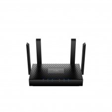 Cudy WR3000 router inalámbrico Gigabit Ethernet Doble banda (2,4 GHz / 5 GHz) Negro