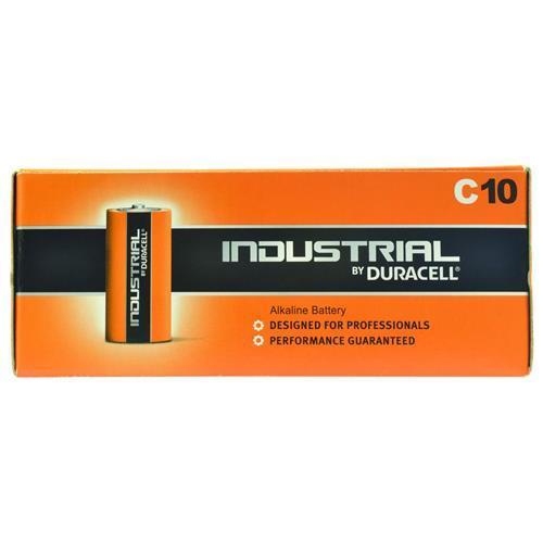 Duracell Pack de 10 pilas industrial ID1400B10- 1.5v - alcalina