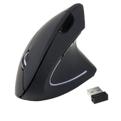 MOUSE EQUIP WIRELESS ERGO 2 BOTONES 1600DPI EQUIP LIFE COLOR NEGRO